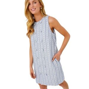 Tuckernuck Pomander Place Bianca Tweed Dress XS Sleeveless Textured Mini Classic